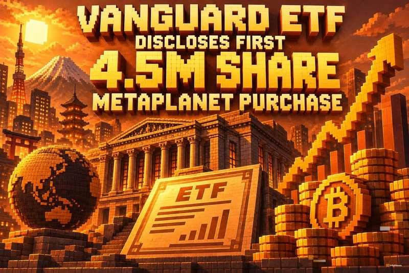 先锋领航ETF披露首次购入450万股Metaplanet股票
