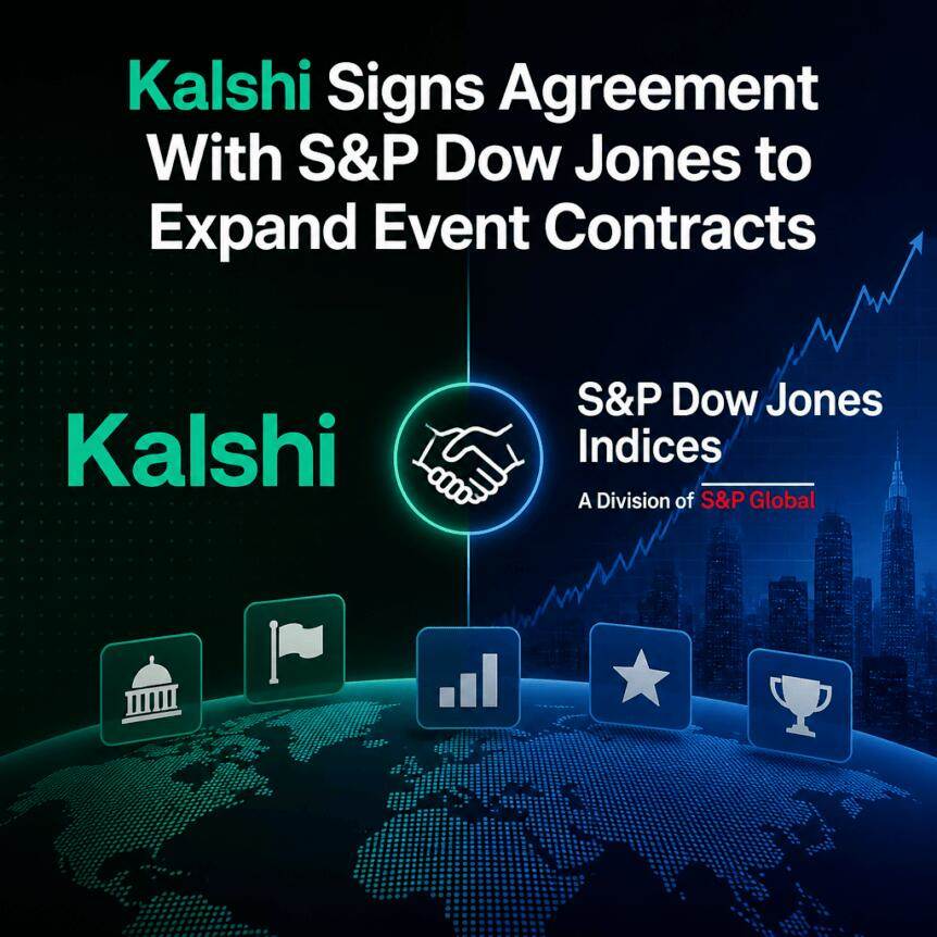 Kalshi与标普道琼斯签署协议，扩展事件合约