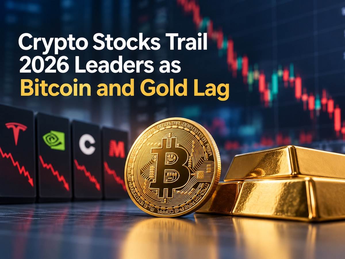 比特币与黄金成2026年表现最差资产类别，加密货币股票更糟：Coinbase和MicroStrategy财报能否扭转局势？