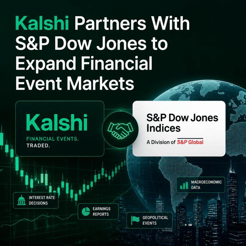Kalshi与标普道琼斯合作，拓展金融事件市场
