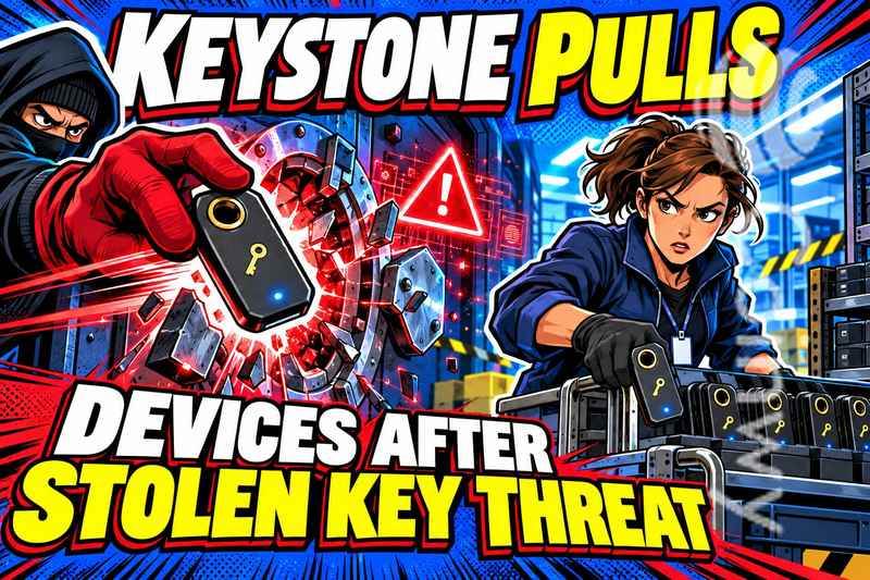 密钥被盗威胁下，Keystone 远程撤回设备