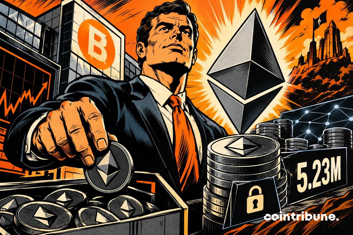 BitMine回购数百万股股票并质押523万枚ETH