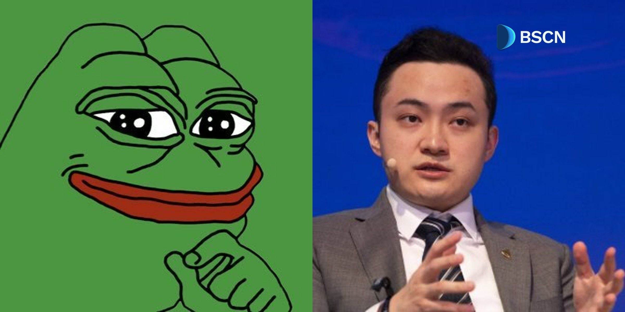 PEPE在孙宇晨新闻后出现急剧飙升...