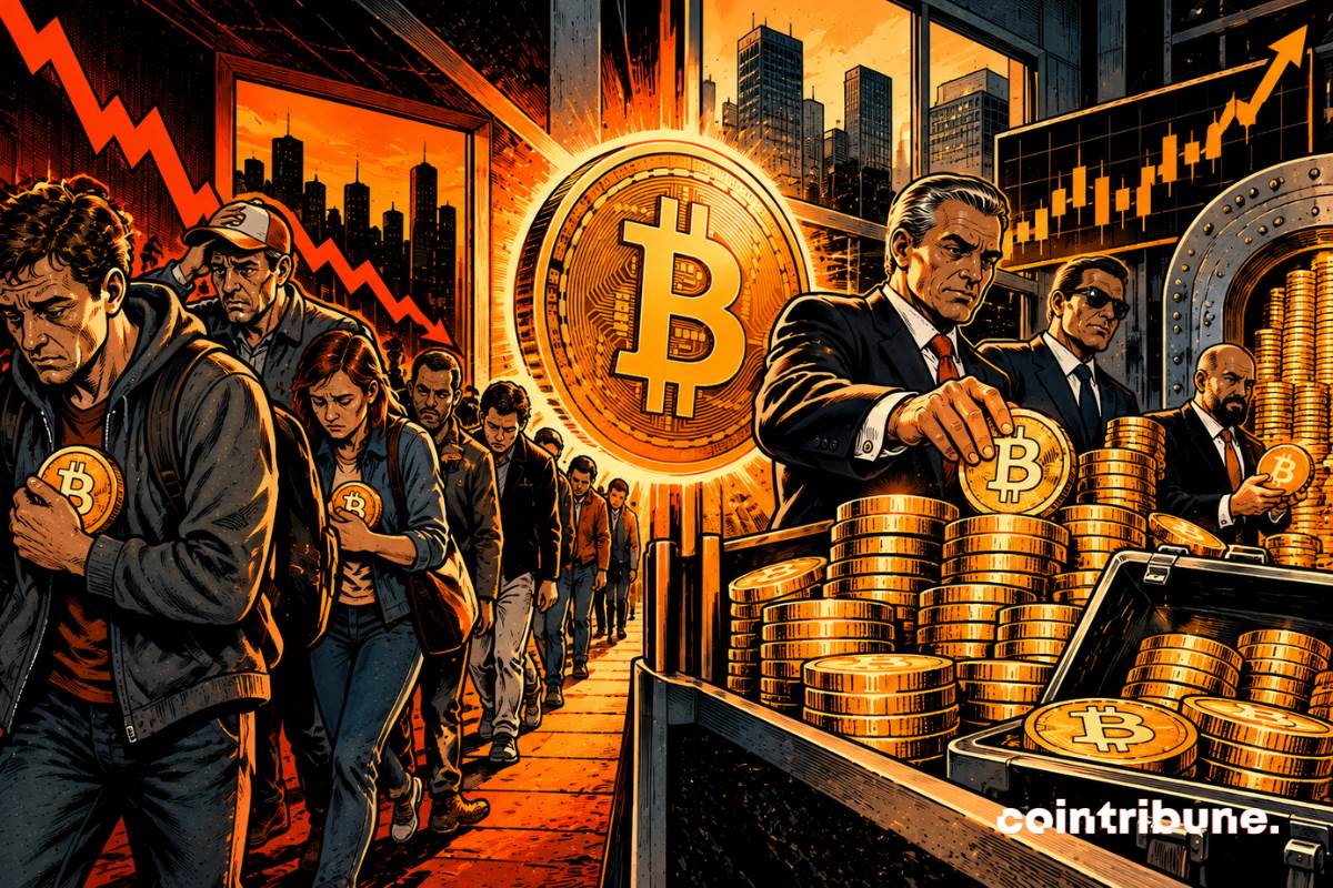 比特币钱包数量在0.05%中下降，市场不确定性加剧