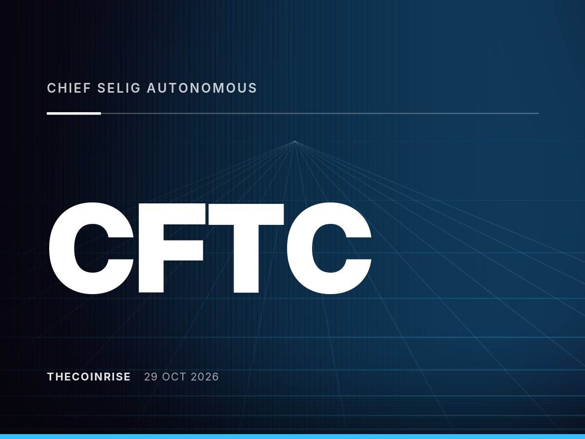 CFTC主席塞利格称自主AI代理可能很快涉足加密货币市场交易