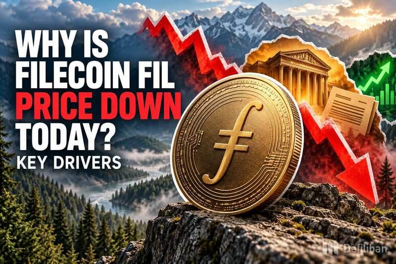 为什么Filecoin（FIL）价格今日下跌？关键驱动因素
