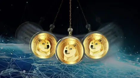 狗狗币10月下跌20%，逆转第三季度涨幅